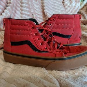 High top girl's Vans